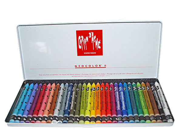 Caran d'Ache, Neocolor II Crayons, 30 Colors
