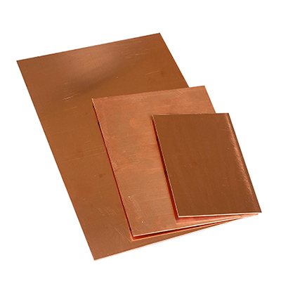 Economy Copper Plate, 12x18 - 18 Gauge
