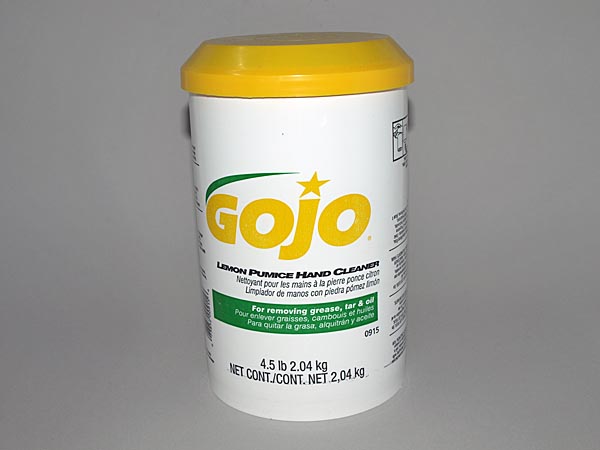 GOJO® SKU: 0915-06 Lemon Pumice Hand Cleaner 4.5 lb Canister - 96-642-4 -  Penn Tool Co., Inc