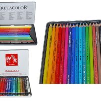 Colored Crayons and Pencils