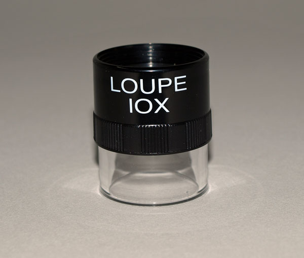 Traditional 10x Loupe Magnifier